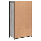Highboard Grey Sonoma 62x32x106.5 cm Engineered Wood 834208