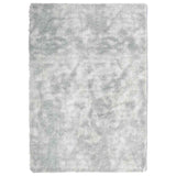 Shaggy Rug High Pile NAVARRA Silver Grey 120x170 cm Polyester 4102828