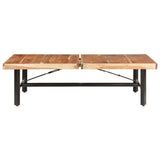 Coffee Table 142x90x42 cm Solid Acacia Wood 320655