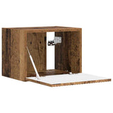 TV Wall Cabinet Wall-mounted 2 pcs Smoked Oak 39 x 31 x 29.5 cm 892180