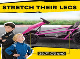 24V Electric Go Kart for Kids, Drift Ride-On Racing Go Kart with 2 Speeds, for Boys Girls Aged 8-12 T3398P348398