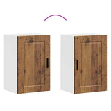 Kitchen Wall Cabinet Porto Old Wood Engineered Wood 854035