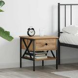 Bedside Cabinet Artisan oak 40 x 42 x 45 cm 871224