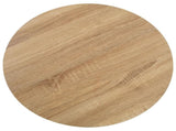 Bistro Table Light Brown 50 cm MDF 286418