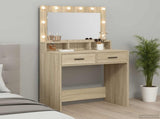 Dressing Table Sonoma Oak 79 x 41 x 135 cm Engineered Wood 865084
