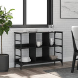Sideboard Black 102x32x73.5 cm Engineered Wood 837722