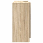 Reception Desk Sonoma Oak 155x50x103.5 cm Engineered Wood 3324198