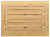 Side Table Oil Natural 45 x 45 x 45 cm Solid Acacia Wood 42026786