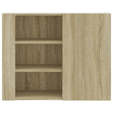 Wall Cabinet Sonoma Oak 75x35x60 cm Engineered Wood 848425