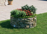 Circular Gabion Pole Galvanised Steel 100x50 cm 152017
