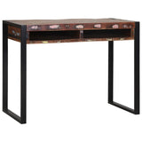 Dressing Table Multicolour 100 x 50 x 75 cm Solid Reclaim wood 4015966