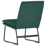 Lounge Chair Dark Green 52x75x76 cm Fabric 351316