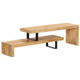 247321 TV Stand Solid Mango Wood
