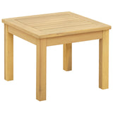 Coffee Table Light Acacia 45 x 45 x 36 cm Solid Acacia Wood 42026778