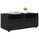 TV Cabinet with Drawer Black 100 x 48 x 43 cm Engineered Wood 888928