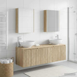 Bathroom Cabinet Set 5 pcs Sonoma Oak Engineered Wood 3406489