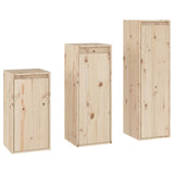 TV Cabinets 3 pcs Solid Wood Pine 3100159