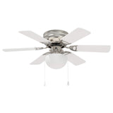 Ceiling Fan with Light 82 cm White 42035660
