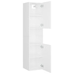 ZNTS Bathroom Furniture Set White Engineered Wood 3071396