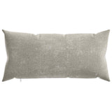 Cushion Cover 12 pcs HEERLEN Light Grey 40 x 80 cm 909963