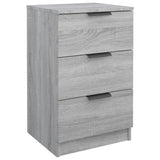 Bedside Cabinet Grey Sonoma 40x36x65 cm 817053