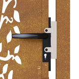 Garden Gate 100x150 cm Corten Steel Tree Design 153217