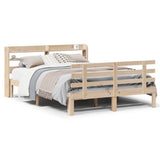 Bed Frame with Headboard without Mattress 160x200 cm 3306857
