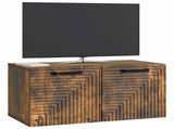 Wall-Mounted TV Cabinet Smoked Oak 59.5 x 31 x 30 cm 898710