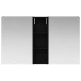Bathroom Cabinet Set 3 pcs 100 x 10.5 x 60.5 cm Engineered wood 3403697