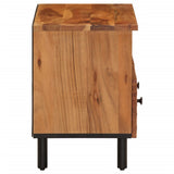 TV Cabinet 70x33x46 cm Solid Wood Acacia 356856