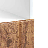 Oven Cabinet "Lucca" Old Wood Engineered Wood 853765