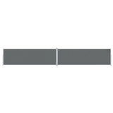 Retractable Side Awning Anthracite 200x1200 cm 318080