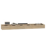 Wall Cabinets 2 pcs Sonoma Oak 102x30x20 cm Engineered Wood 3115902