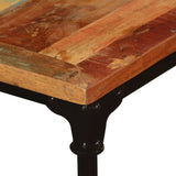 ZNTS Dining Table Solid Reclaimed Wood 240 cm 243994