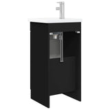 Bathroom Vanity with Sink Black 42 x 40 x 84.5 cm 890085