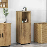 Bathroom Cabinet with Storage Artisan Oak 30 x 35 x 95 cm 883323