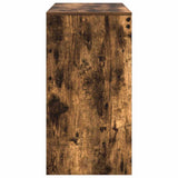 Desk Smoked Oak 90 x 40 x 76 cm 869398