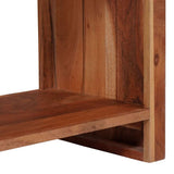 Bookshelf Brown 80 x 30 x 40 cm Solid Acacia Wood 4104018