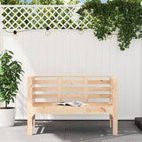 Garden Bench Natural Wood Solid pine wood Standard Durable 825135