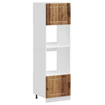 Oven Cabinets 2 pcs Lucca Old Wood Engineered Wood 3315049