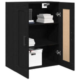 Wall-mounted Cabinet Wall-mounted Black Oak 69.5 x 34 x 90 cm 862950