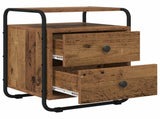 Bedside Cabinet 2 pcs Old Wood 40 x 36.5 x 50 cm 8007632