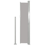Retractable Side Awning 140 x 300 cm Grey 45357