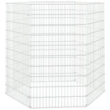 Free Range Animal Enclosure 6-Panel 54x100 cm Galvanised Iron 171581