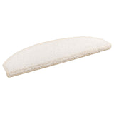 Self-adhesive Stair Mats 15 pcs White 80 x 24.5 x 3.5 cm 42038657