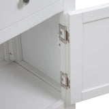 Sideboard 90x33.5x83 cm Solid Oak Wood 247123