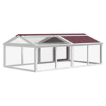 Run Box Mocha 200x112.5x74 cm Solid Wood Pine 172301