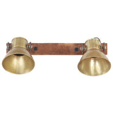 Industrial Wall Lamp Brass 45x25 cm E27 320508