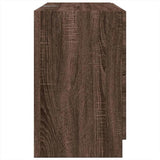 Sink Cabinet Brown Oak 78x37x59 cm Engineered Wood 848121