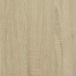 ZNTS Sideboard Sonoma Oak 68x35x76 cm Engineered Wood 849000